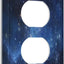 Placa pared luz estrellas cosmos interruptor baño