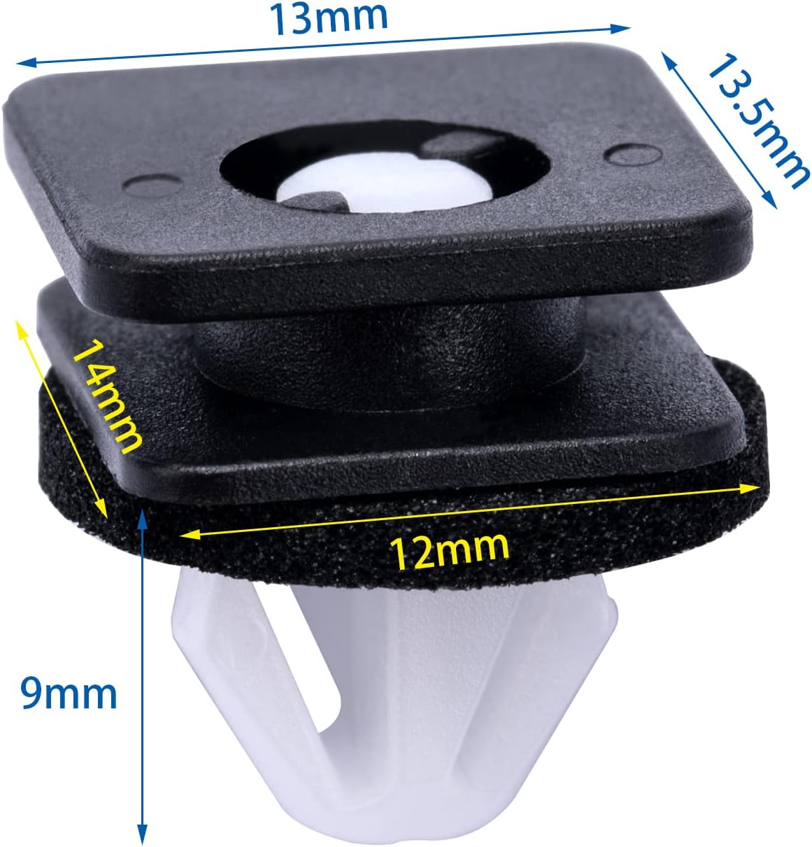 Kit retención clips moldura pilar Ford Explorer 11-19