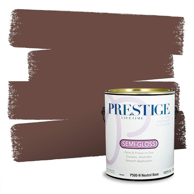 Pintura e imprimación en uno 1gal chocolate rico