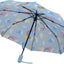 Paraguas niños plegable automático 39pulg color azul