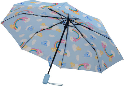 Paraguas niños plegable automático 39pulg color azul