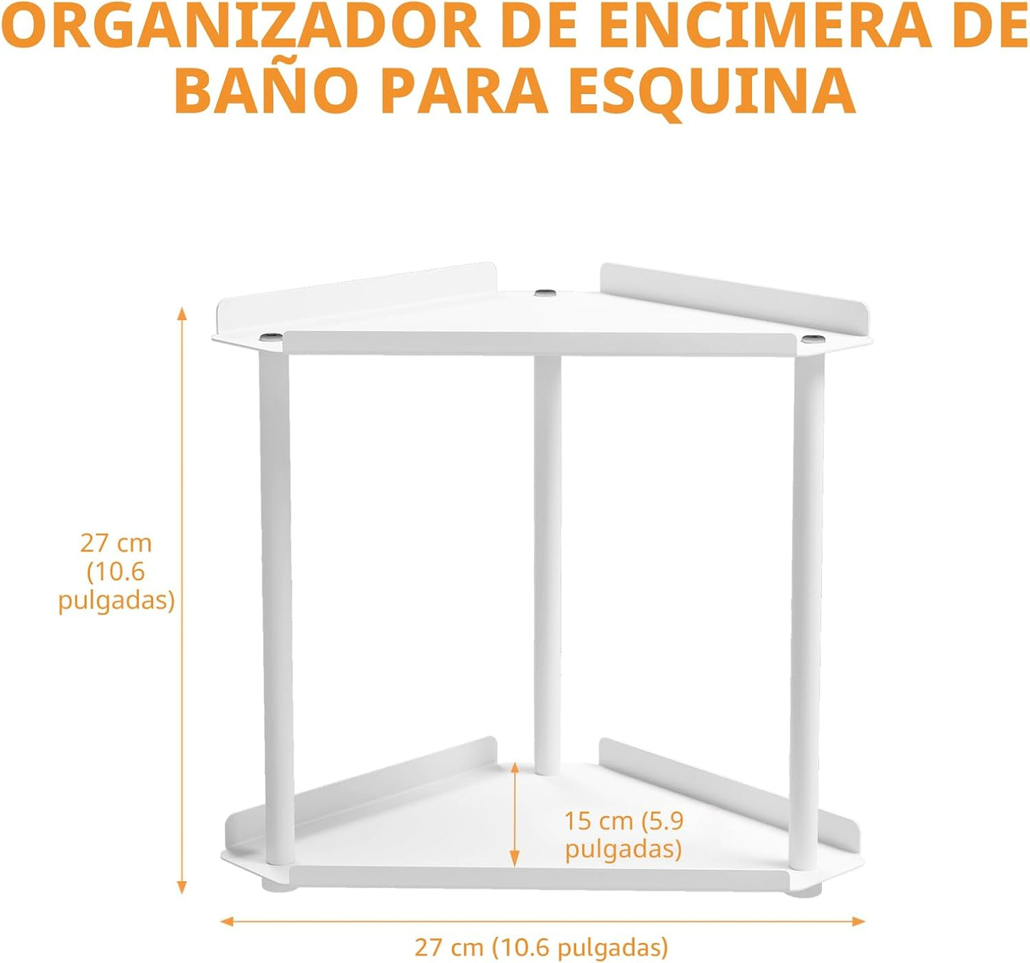 Organiz. esquina baño cocina sala dormitorio