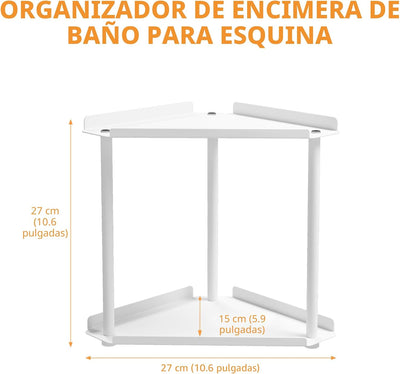 Organiz. esquina baño cocina sala dormitorio