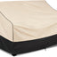 Fundas sofá patio 79x38x35 3-Plazas impermeable caqui