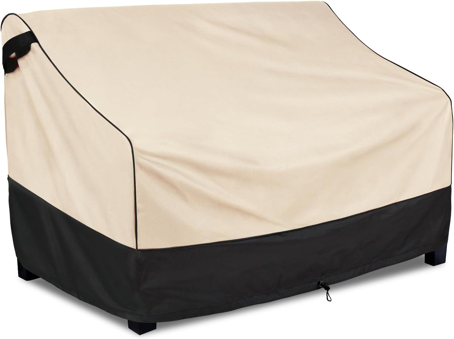 Fundas sofá patio 79x38x35 3-Plazas impermeable caqui
