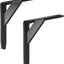 Soportes estante flotante bajo perfil 500lb 8x8x1.5" set 2