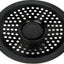 Recolector pelo negro acero inox para drenaje ducha