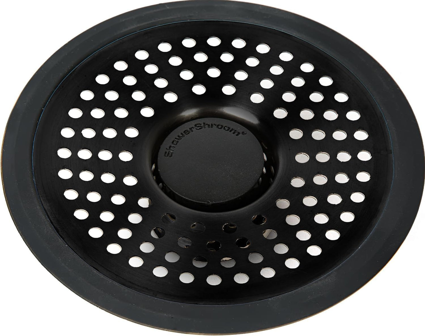 Recolector pelo negro acero inox para drenaje ducha