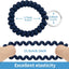 Llavero en espiral pulsera elástica para muñeca impermeable
