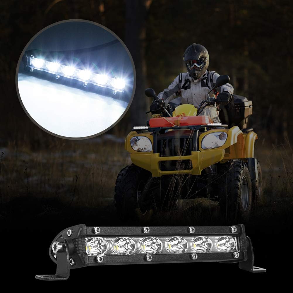 2 Focos Led 7pulg 60W 10000lm Impermeables para Camiones ATV
