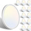 12 Lámparas LED empotradas 7" 3000-6500K cocina baño