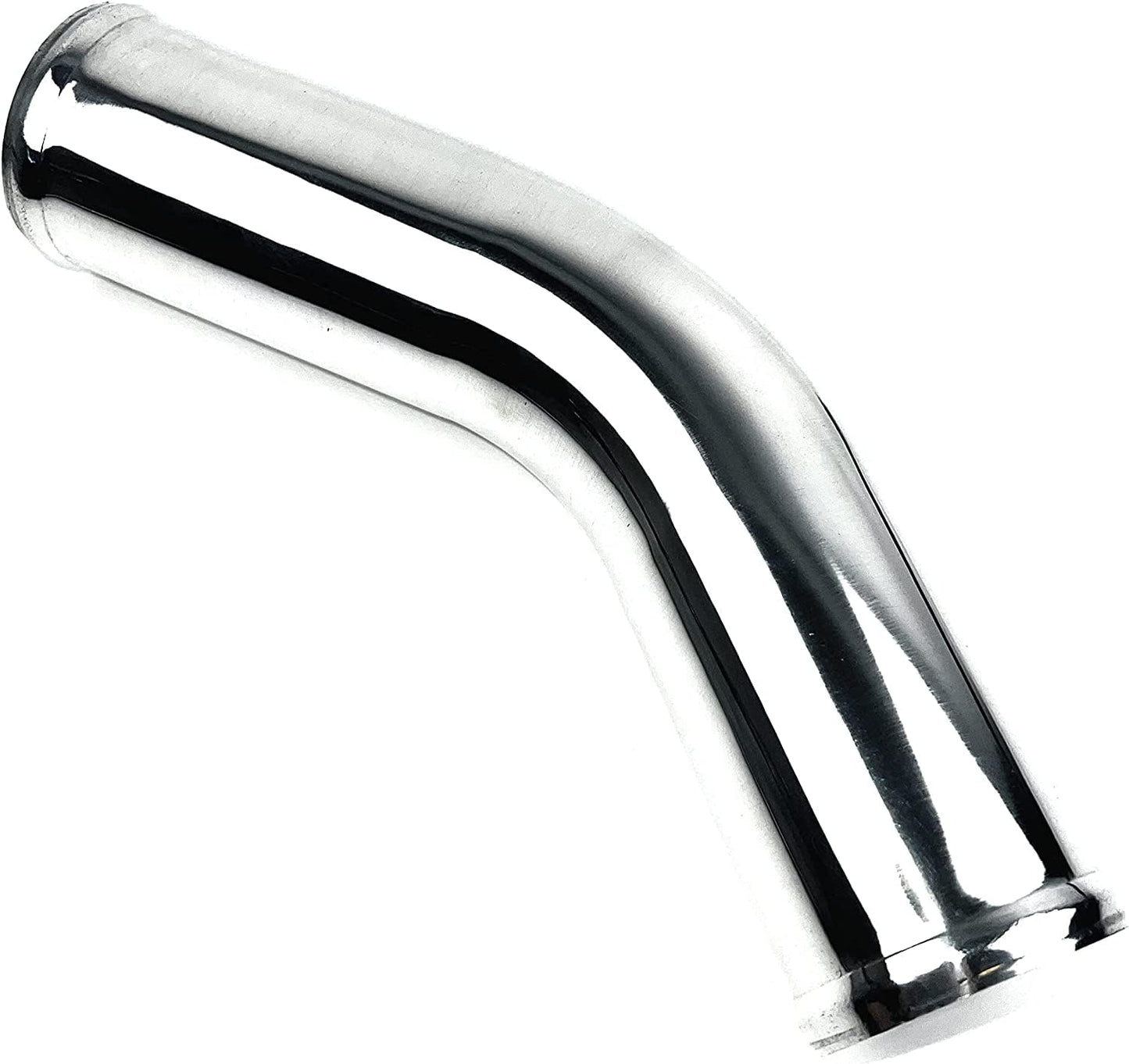 Tubo aluminio universal 2.5" 45 grados para Turbo