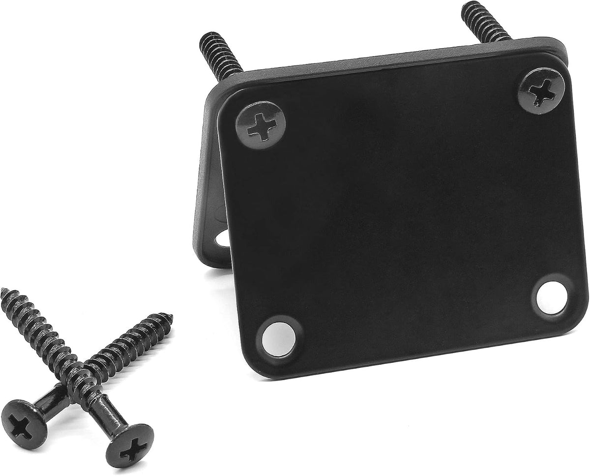 Placa cuello guitarra eléctrica metal para Telecaster y Jazz