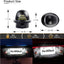 Luz LED matrícula tubo neón OLED rojo Ford F150 F250 F350