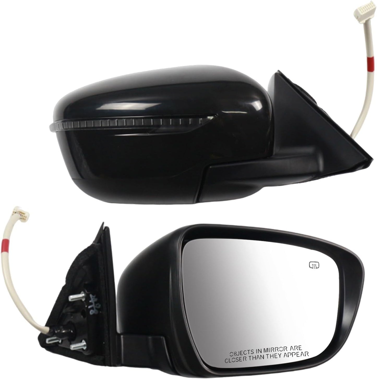 Espejo lateral derecho Nissan Rogue 16-19