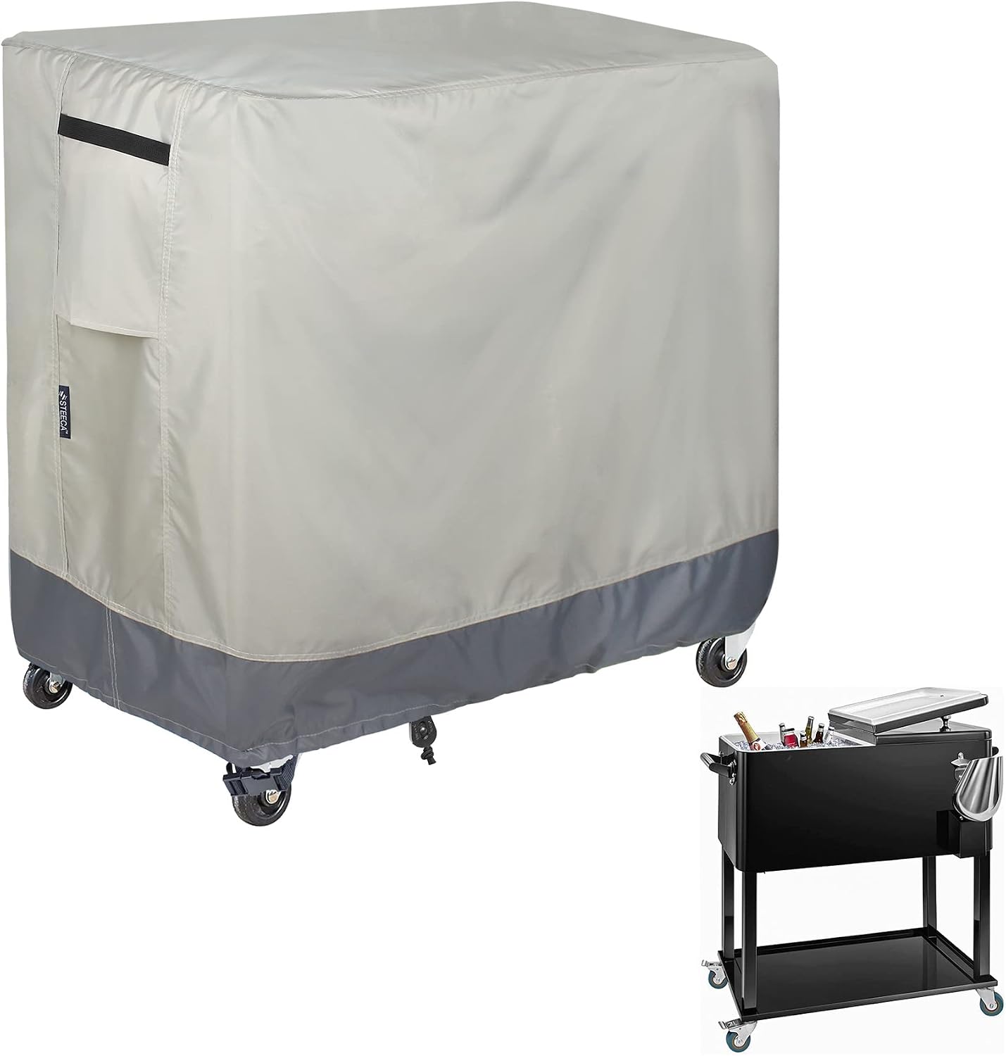 Funda impermeable carrito patio fiesta 32x18x32pulg