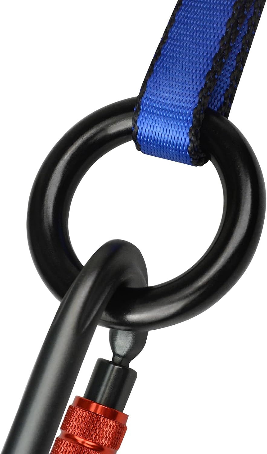 Anillo rapel 25kN junta aluminio escalada arborista