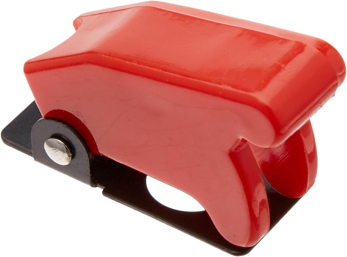 Funda interruptor palanca 1 unidad color rojo