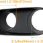 Bisel luz antiniebla negra comp Ford Mustang SVT Cobra 03-04