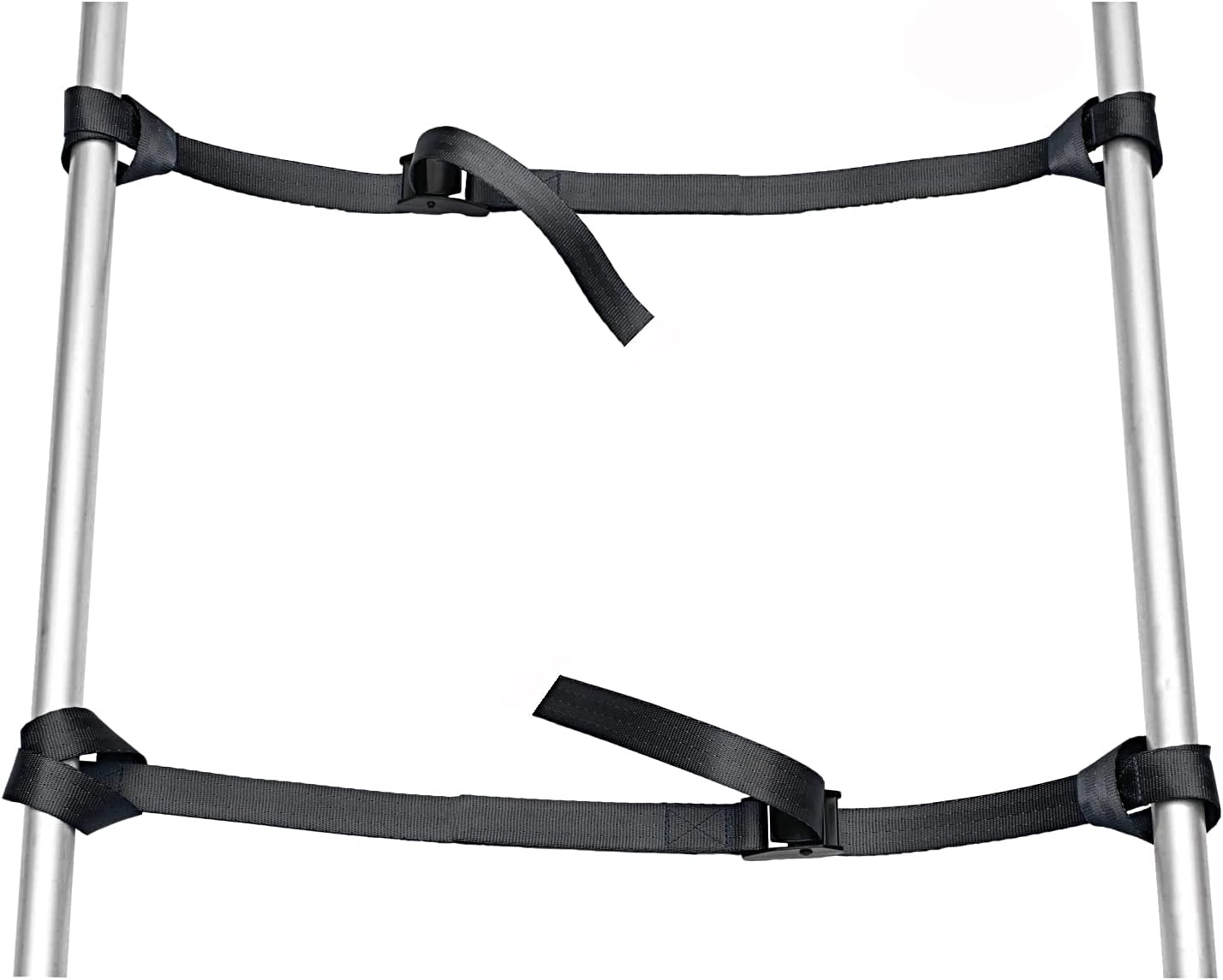 Correas amarre techo coche con hebilla leva
