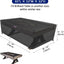 Funda mesa billar 7/8/9 pies resistente agua 93x53x32"