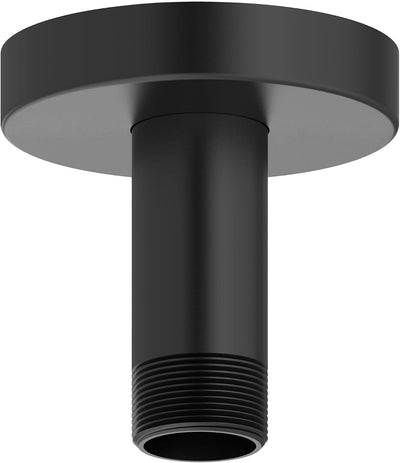 Brazo ducha techo 3pulg color negro mate