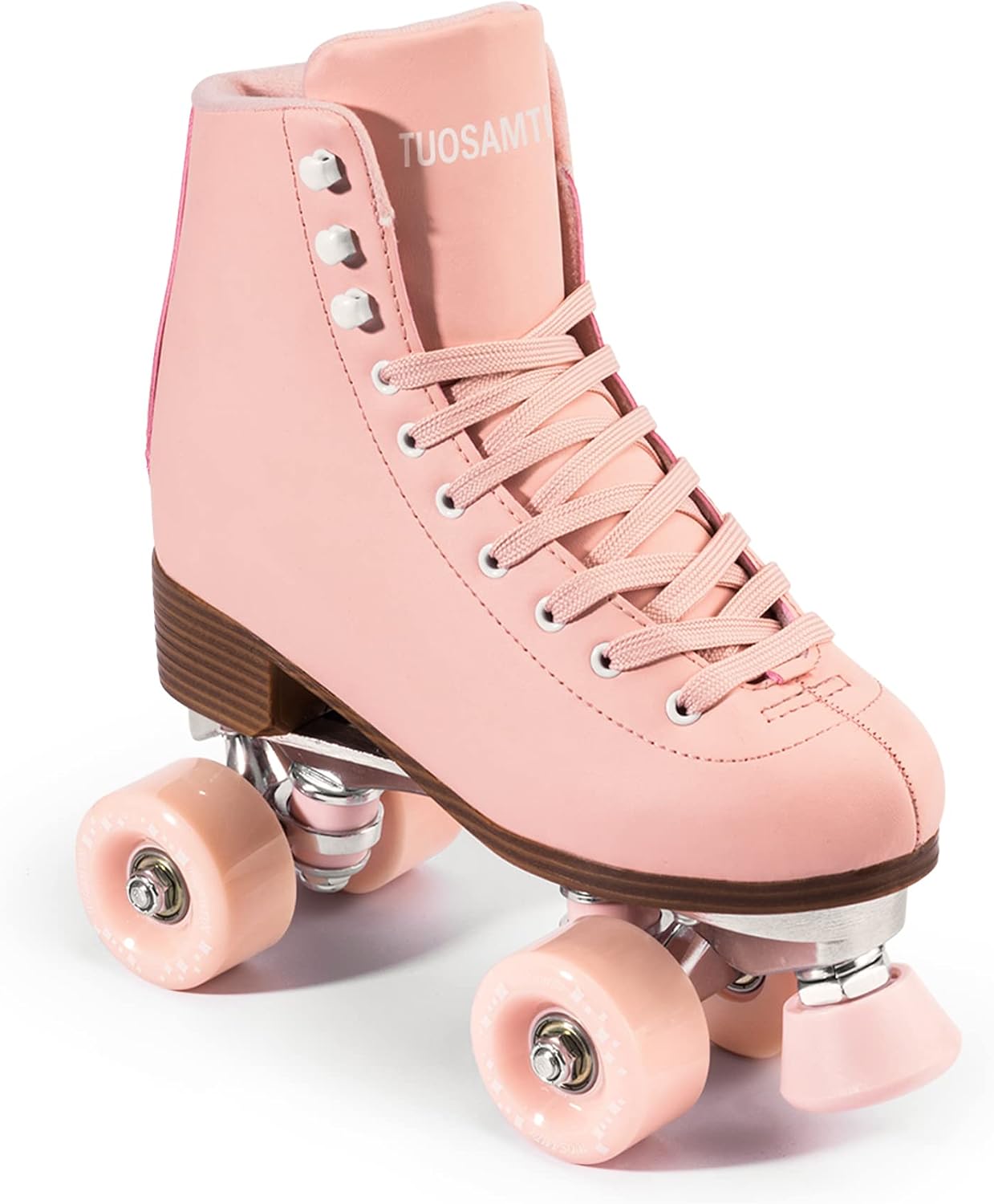 Patines mujer/jóvenes con topes ajustables 4 ruedas retro