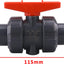 Pack 2 Válvulas Bola PVC True Union 3/4pulg 200psi