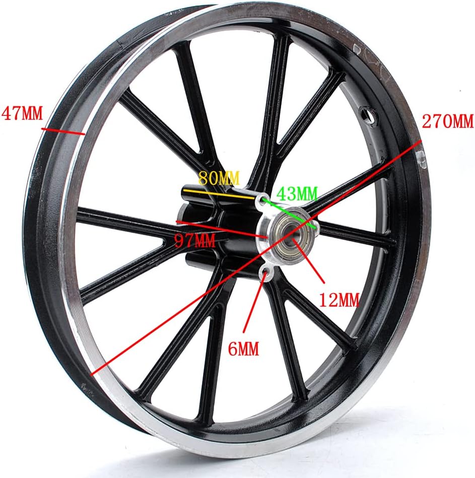 Neumático trasero 2.50-10 para Dirt Bike 49-50cc