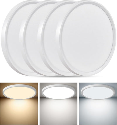 Lámpara LED techo empotrada 12pulg 24W 3000-6000K