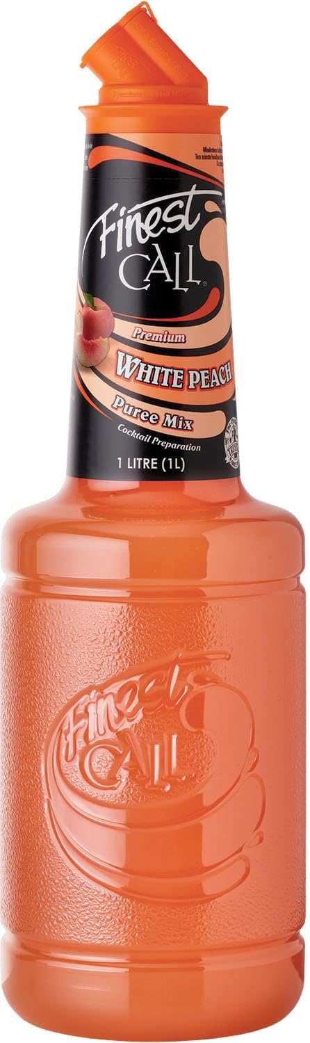 Puré de melocotón blanco 1L