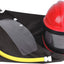 Casco protector chorro de arena con seguridad