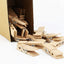 24 Pinzas Madera 2.83pulg Resistentes