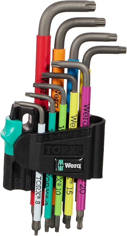 Set llaves en L para s Torx 967 SPKL/9 TX BO