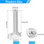 Tornillo T cabeza martillo M5x25 con tuercas brida hex para