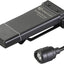 Luz recargable con gancho USB 70lúmenes color negro
