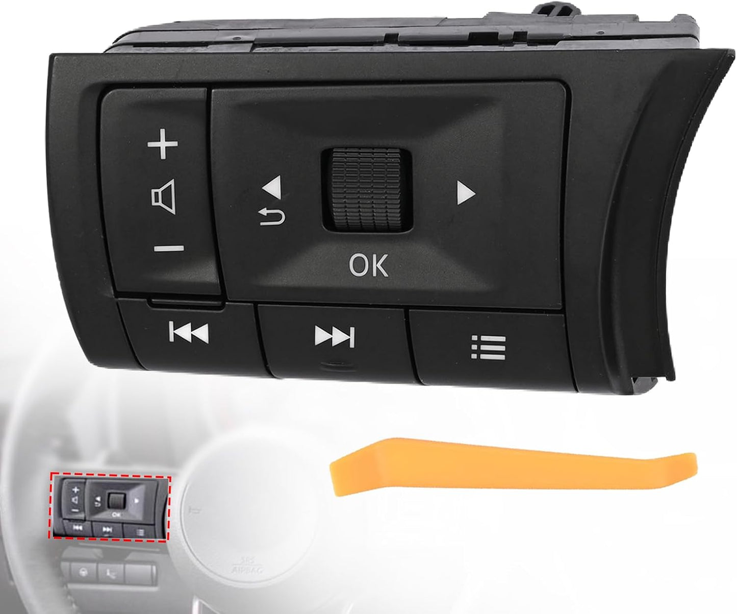 Interruptor audio volante izquierdo Nissan Rogue 21-24