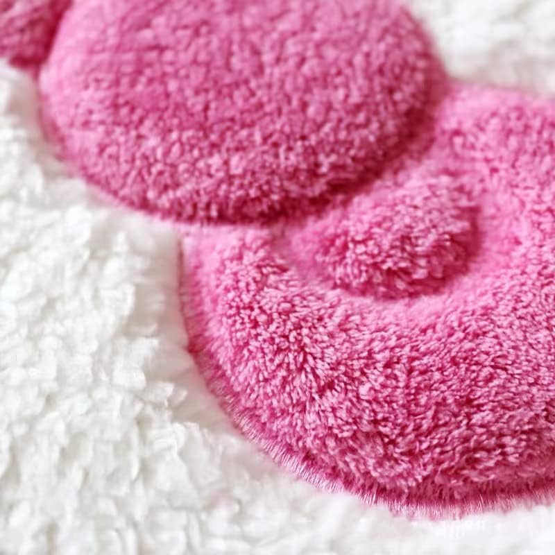 Alfombras kawaii patrón gatito dormitorio antiderrap