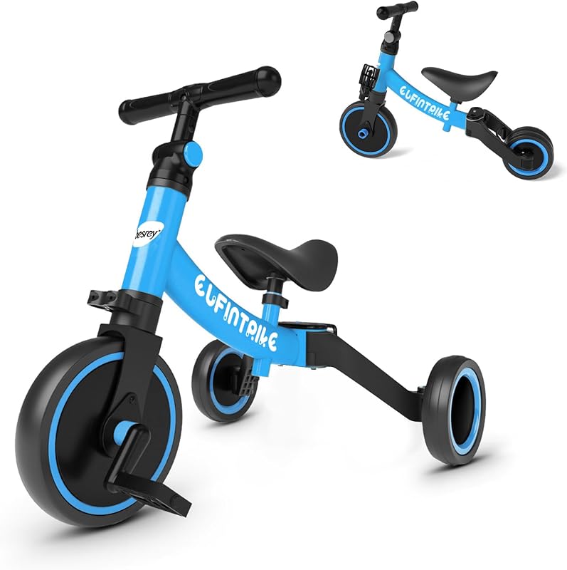 Bicicleta 5en1 para niños 1-4 años pedales extraibles