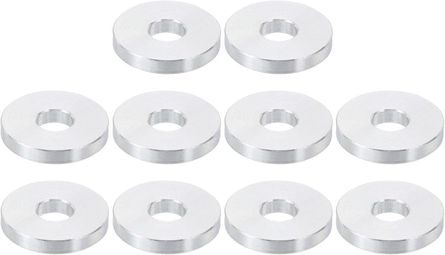 Espaciadores aluminio M8 10 Pzas 0.335x0.984pulg