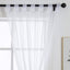 1 Panel Cortina Transparente para Puerta Corrediza