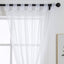 1 Panel Cortina Transparente para Puerta Corrediza