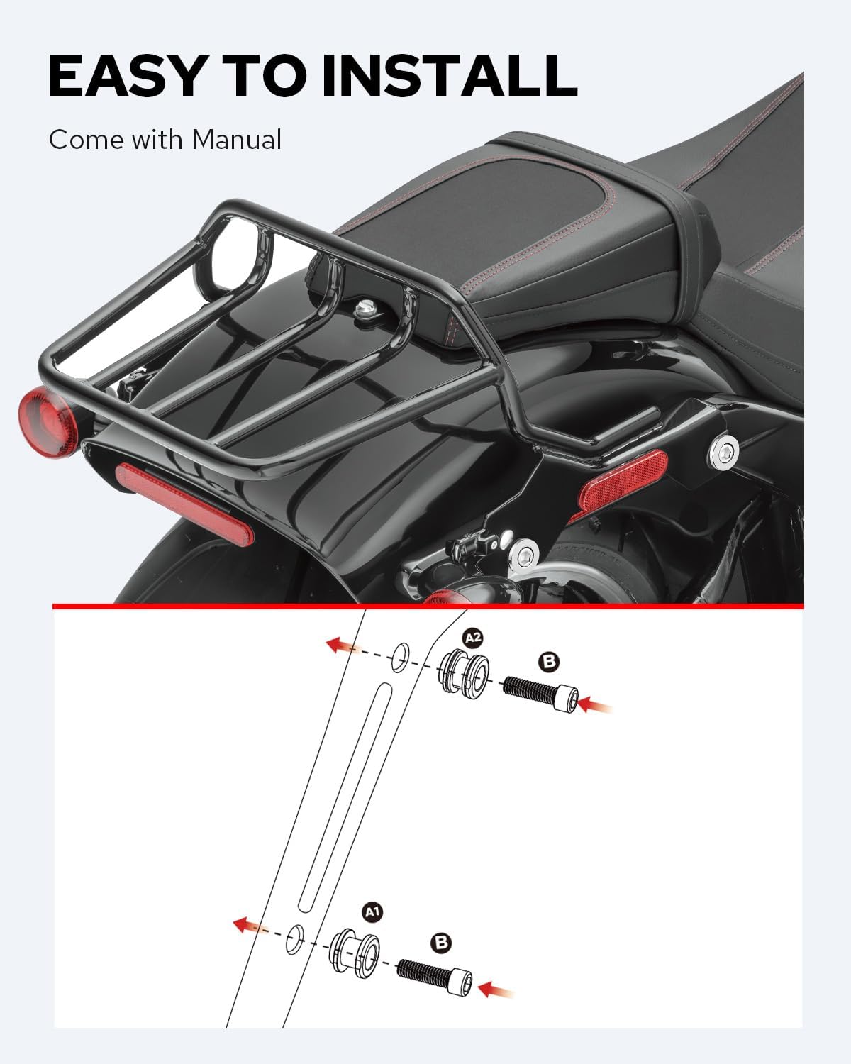 Kit acoplamiento 4 puntos para Harley Softail 18-24