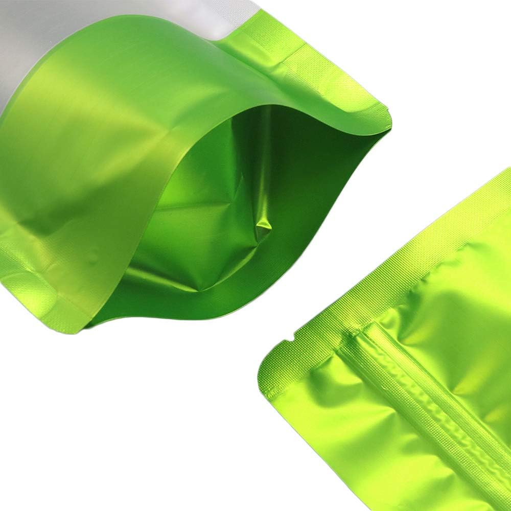 100 Bolsas QuickQlick Ventana Esmerilada 3.9x5.9" Verde