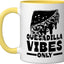 Taza Cerámica Quesadilla Lover Amarillo/Blanco