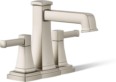 Grifo lavabo baño níquel cepillado 1.2gpm