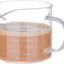 Taza medidora café expreso jarra triple leche 8.5oz