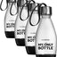 Botella Sodastream 0.5L color negro set 4