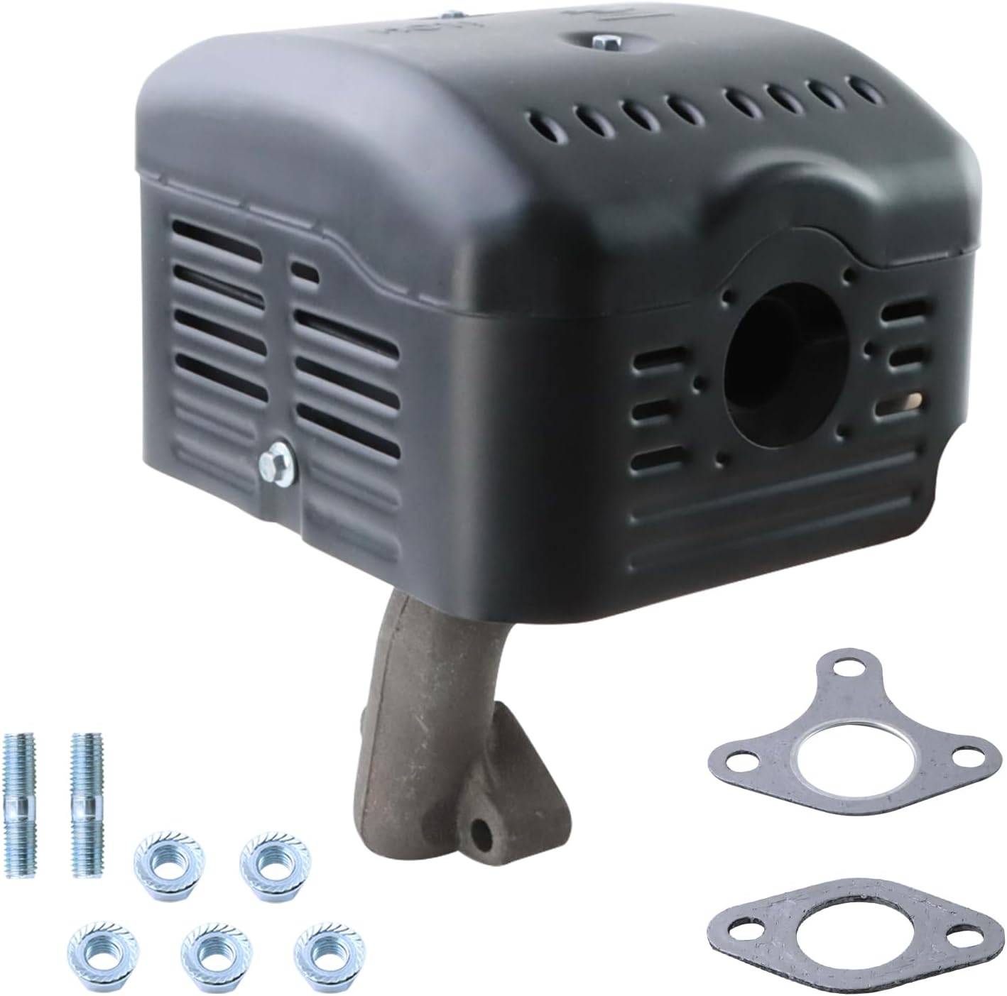 Silenciador escape comp motor Predator 420cc