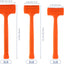 Set 3 martillos muertos goma naranja antiderrap sin rebote